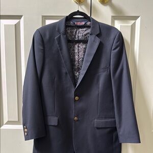Vineyard Vines Blue Blazer with Structured Shoulders